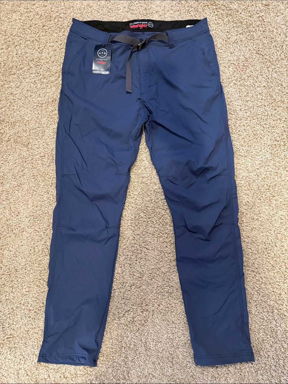 Wrangler All Terrain Gear Convertible Trail Jogger Performance Pants 42 x 34 NWT
